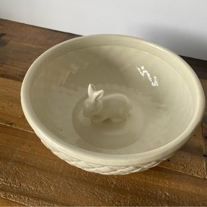 THRESHOLD Easter Bunny Bowl - NWT